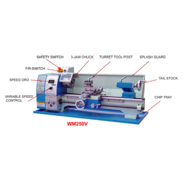 Lathemachine / Combo Lathe / Combination Machine (WM250V, WM280V, WM290V)